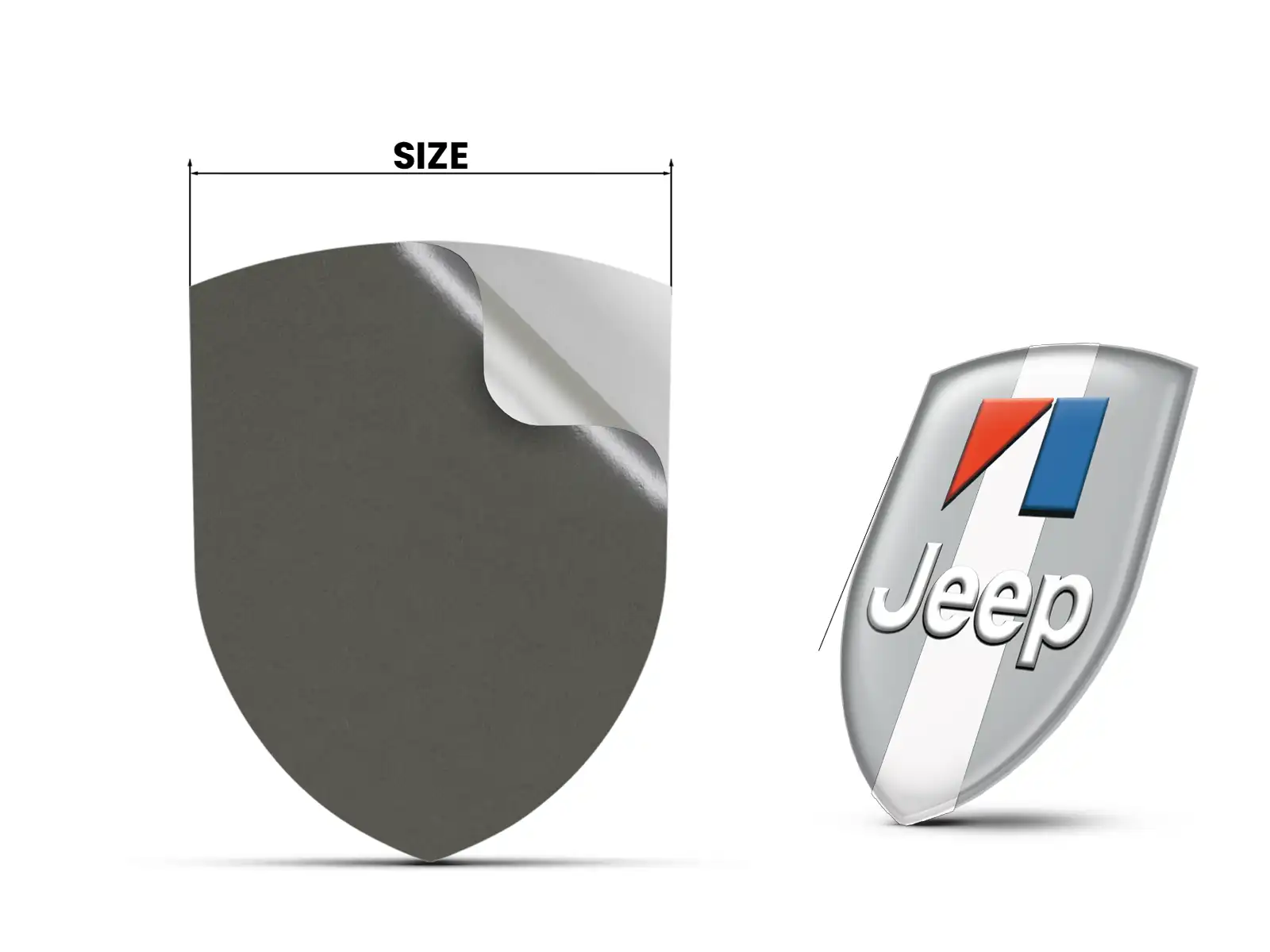 Jeep Badge Tutte Auto Pro Max Chic Durevoli Design